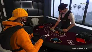 Gta 5 BlackJack- I thought I lost😂