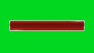 Red Lower Third Green Screen
