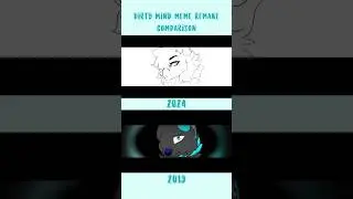 DIRTY MIND ANIMATION MEME REMAKE COMPARISON #shorts #animation #animationmeme