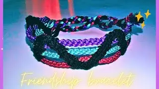 Friendship bracelets. Pulsera de hilo paso a paso. #tutorial #pulseradehilo #bracelet