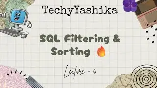 SQL WHERE Clause + All Operators 🔥 (AND, OR, NOT, IN, LIKE, IS NULL) + ORDER BY