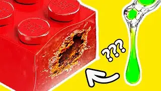 THIS SUBSTANCE DESTROYS LEGO