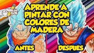COMO COLOREAR CON COLORES DE MADERA | FÁCIL ✅ | APRENDES RÁPIDO
