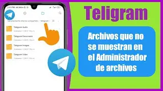 Cómo arreglar los archivos de Telegram que no se muestran en el Administrador de archivos - 2021