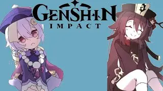 The Hu Tao and Qiqi bond (Genshin Impact Comic Dub)