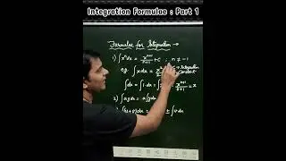 Integration Formulae : Part 1