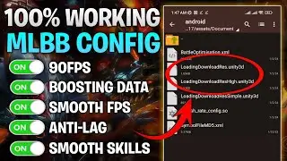 90FPS MLBB 2024 CONFIG ANTI FRAME DROPS