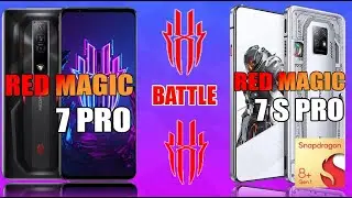 Red Magic 7 pro vs Red Magic 7S pro