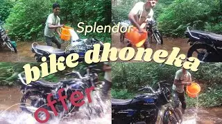💵💵 free mein Dhoni ka offer .Bina ₹1 rupaye mein bike Modi bhai 🤣🤣 Gavka Pralhad #new #splendor #my