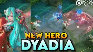 Upcoming New Hero Dyadia | Skill Preview | Honor of Kings