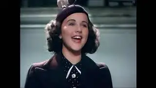 #  АЛЛИЛУЙЯ.  ДИНА ДУРБИН.( Цветной фрагмент из фильма ,, СТО МУЖЧИН И  ОДНА  ДЕВУШКА" )