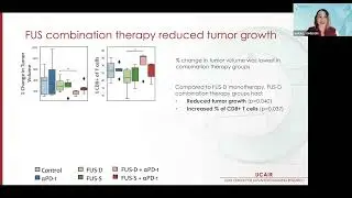 Sara Johnson: FUS Thermal Exposure in Checkpoint Inhibitor Combination Immunotherapy