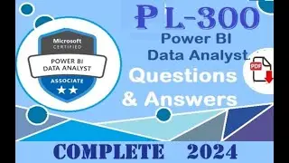 Microsoft PL-300 - Microsoft Power BI Data Analyst - Practice Questions & Answers with pdf