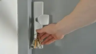 Door open, close and lock sound effect stereo HQ 96kHz