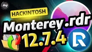 MacOS Monterey 12.7.4 Hackintosh RDR Restore Image