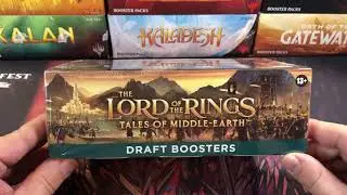 LOTR Draft Box Opening Let’s Hunt Nazgul’s! Magic The Gathering Lord Of The Rings Middle Earth MTG
