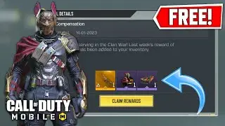 Today Codm Redeem Code | How To Get Free Crash Steel Sovereign Skin In Cod Mobile | CODM Season 6