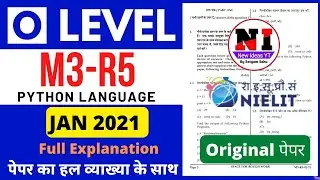 O Level Python m3 r5 Jan 2021 Solution | Python Programming (m3r5) January 2021 Paper Solution