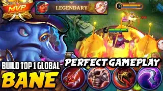 ONE SHOT BUILD? (AUTO WIN) BANE PERFECT BUILD AND GAMEPLAY! | Build Top 1 Global Bane