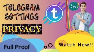 Telegram privacy security contact settings how to hide phone number profile detail kaise secure kare