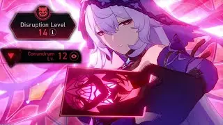 Black Swan SOLO using only 5 Actions to beat Conundrum 12 (Honkai: Star Rail)
