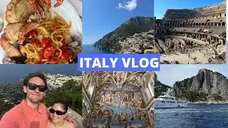 ITALY VLOG: Exploring Rome and the Amalfi Coast! | Capri + Sorrento + Positano Travel Vlog
