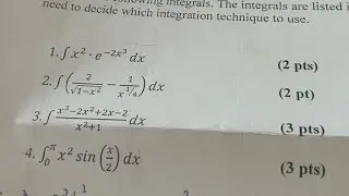 Calculus-2, Summer 2024 | Kazakh-British Technical University (KBTU) | Решение задач Quiz #1