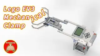 Lego EV3 Mechanical Clamp  (building instructions and program)