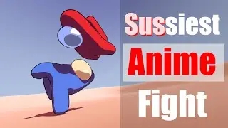 Sussiest Anime Fight Ever | Amogatari part 1