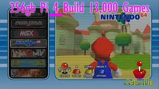 Raspberry Pi 4 Retro Gaming Build - Gamer's Paradise - 13,000 Titles