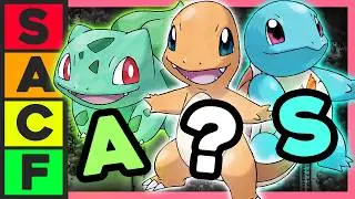 Ranking EVERY Pokémon Starter