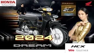 ម៉ូតូអាសង់2024_Homda Dream 2024 | New Honda Dream 2024