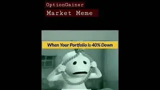 Portfolio Meme Market Crash Stock Market Meme