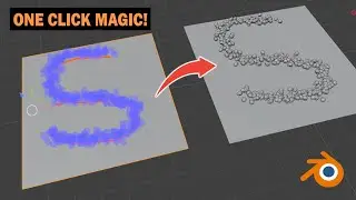 Stop Wasting Hours in Blender! Scatter Objects in 1 Click