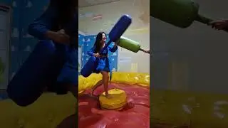 NOCAUTE NA GUERRA DE COTONETE - ASSISTA ATÉ O FINAL!
