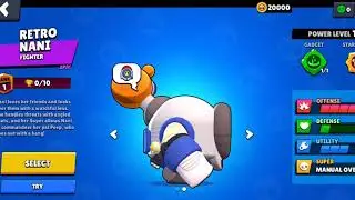 Brawl Stars- Retro Nani