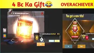 Pubg Mobile Lite Me Overachiever  Title Kaise Milega l  How To Get Overachiever Title In Pubg Lite