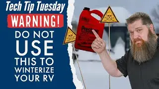 Warning! DO NOT use this to winterize your RV