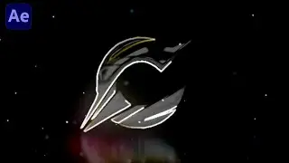 Glossy Logo Reveal with Glowing Edge | After Effects Animation