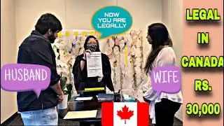 💍INDIAN IS GETTING MARRIED IN CANADA👰‍♀️🤵 || Is it easy to get married in Canada🇨🇦? {HINDI}