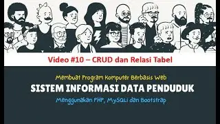 10. CRUD dan Relasi Tabel