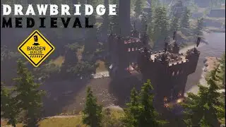 Conan Exiles: Medieval Drawbridge (Speed Build/ No mods)