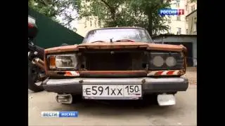 Руководитель проекта «Сердитый гражданин» о проблеме заброшенных автомобилей в «Вести-Москва»