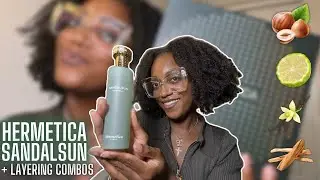 Gourmand Cool Weather Staple|Hermetica Sandalsun|Hazelnut, Vanilla + Sandalwood|Alcohol Free Perfume