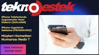 iPhone Telefonlarda Uygulamalar Nasıl Gizlenir (SAKLANIR) iPhone Uygulama Saklama (PROGRAMSIZ)