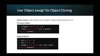 JavaScript Tip: Use Object.assign for Object Cloning