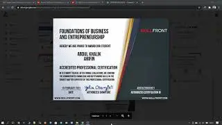 SERTIFIKAT GRATIS BIDANG BISNIS dan ENTREPRENEURSHIP
