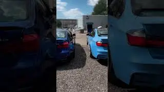 Сравниваем выхлоп M3 против М3 CS #bmw #bmwlove #bmwm3 #bmwm3cs #m3cs #m3 #привозизкореи