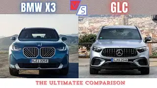 2025 BMW X3 Vs 2025 Mercedes GLC Comparison | Which Is The Best Compact Luxury SUV?