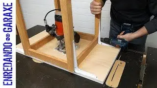 Some talking about the simple homemade router table